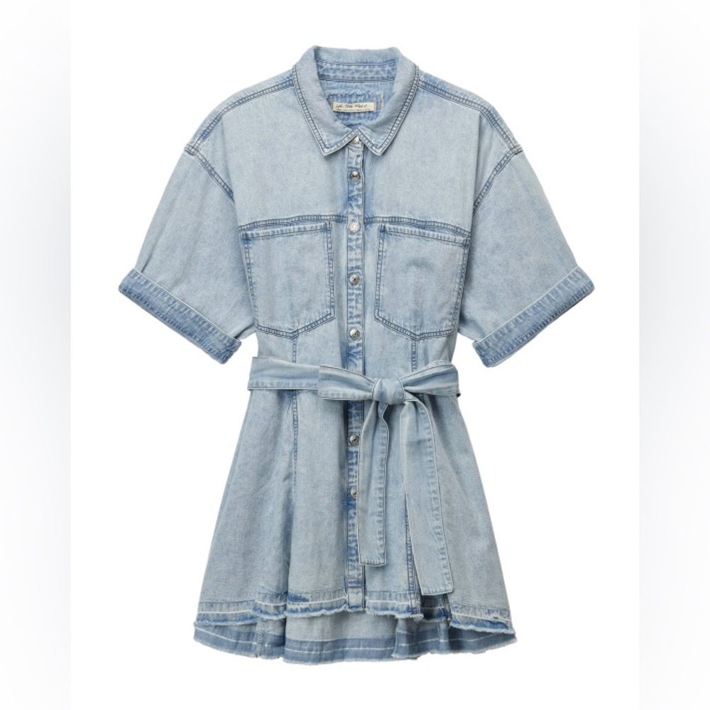 We The Free 100% Cotton Denim dress NWOT size S